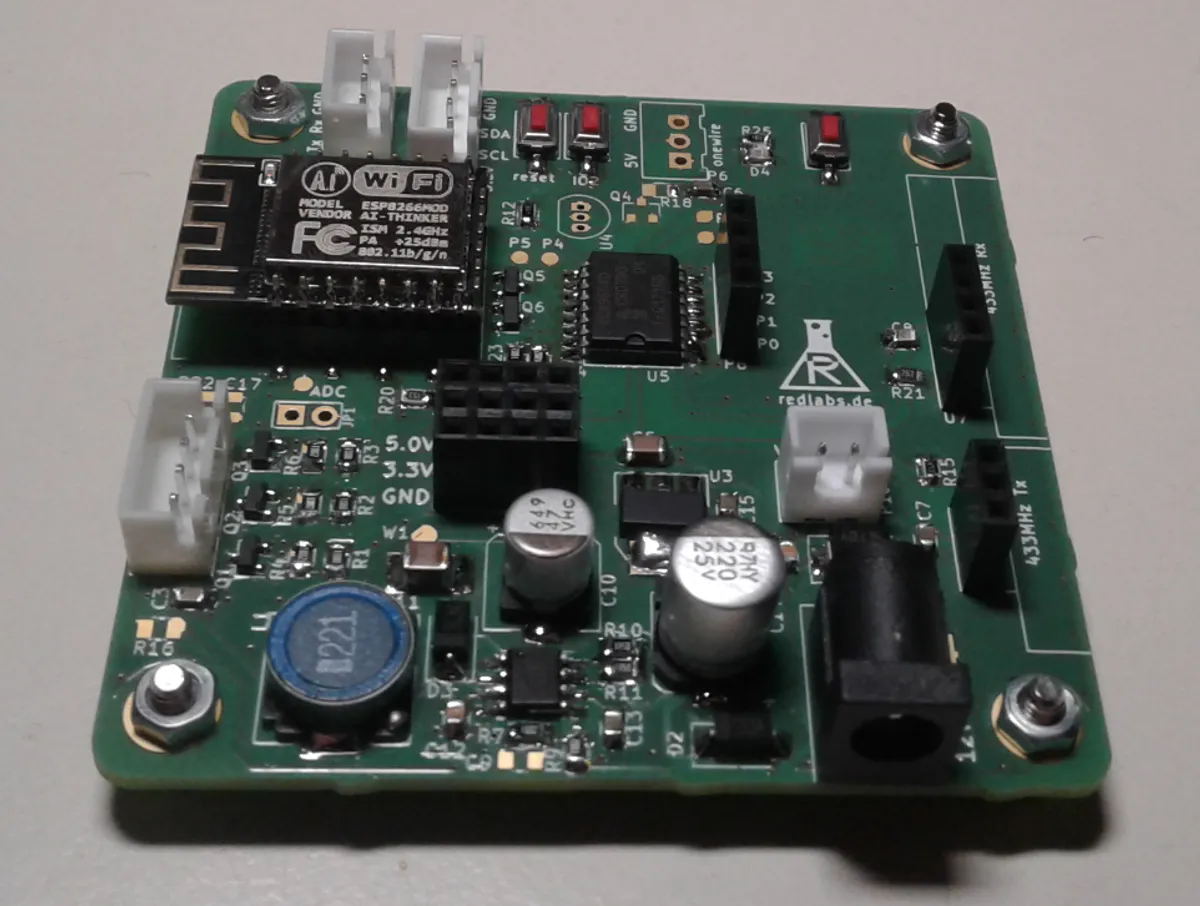 ESP8266 Gateway mit WLAN auf 433MHz