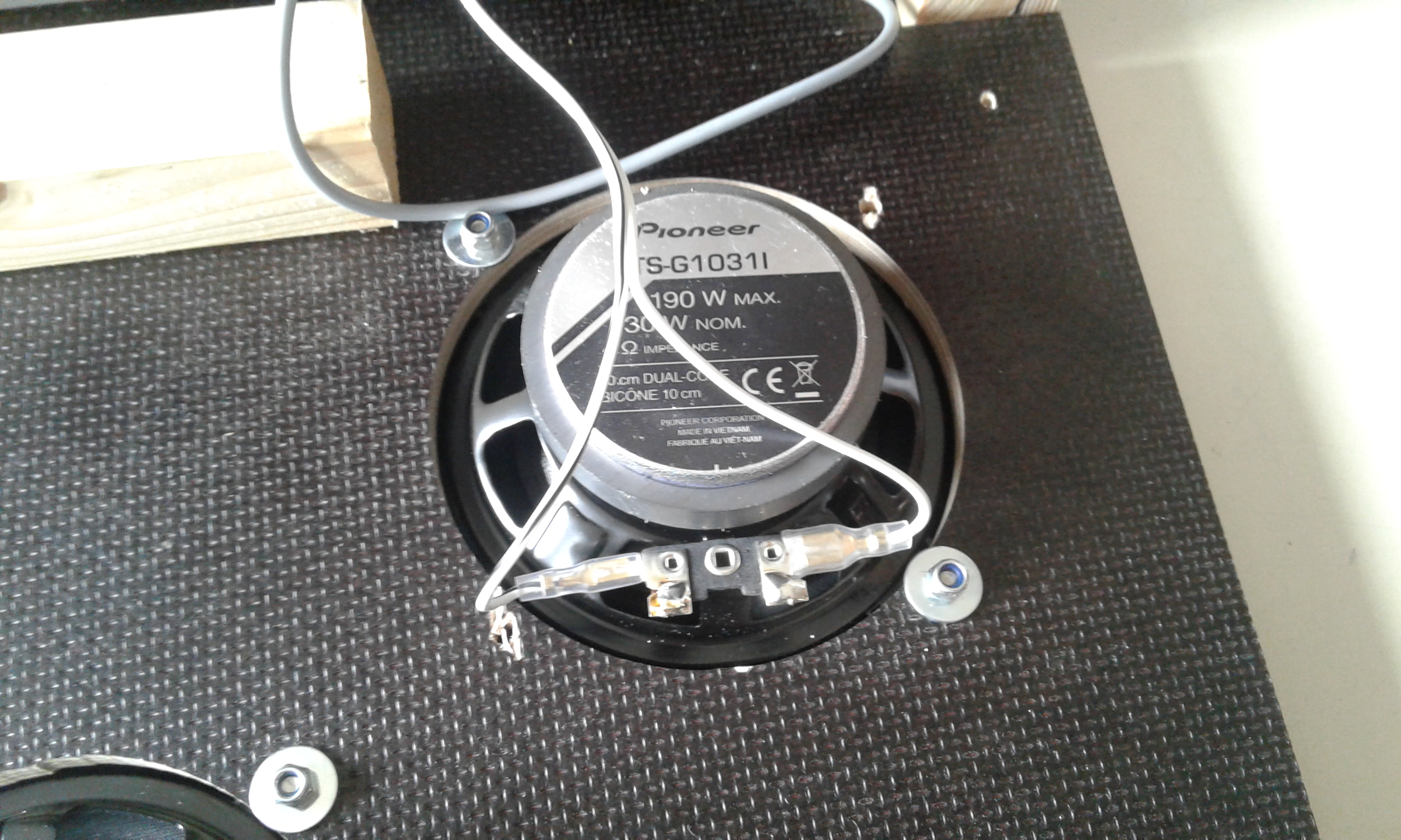 Lautsprecher von innen